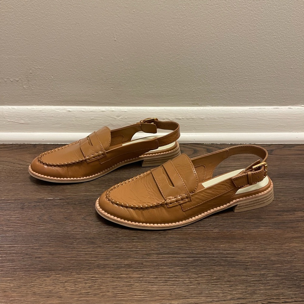 Women’s Tan Loafers - Picture 3 of 6